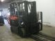 Toyota Model 7fbcu35 Electric Forklift - 7,  300 Lift Capacity Treaded Drive Tires Forklifts photo 1