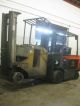 Toyota Model 7fbcu35 Electric Forklift - 7,  300 Lift Capacity Treaded Drive Tires Forklifts photo 6