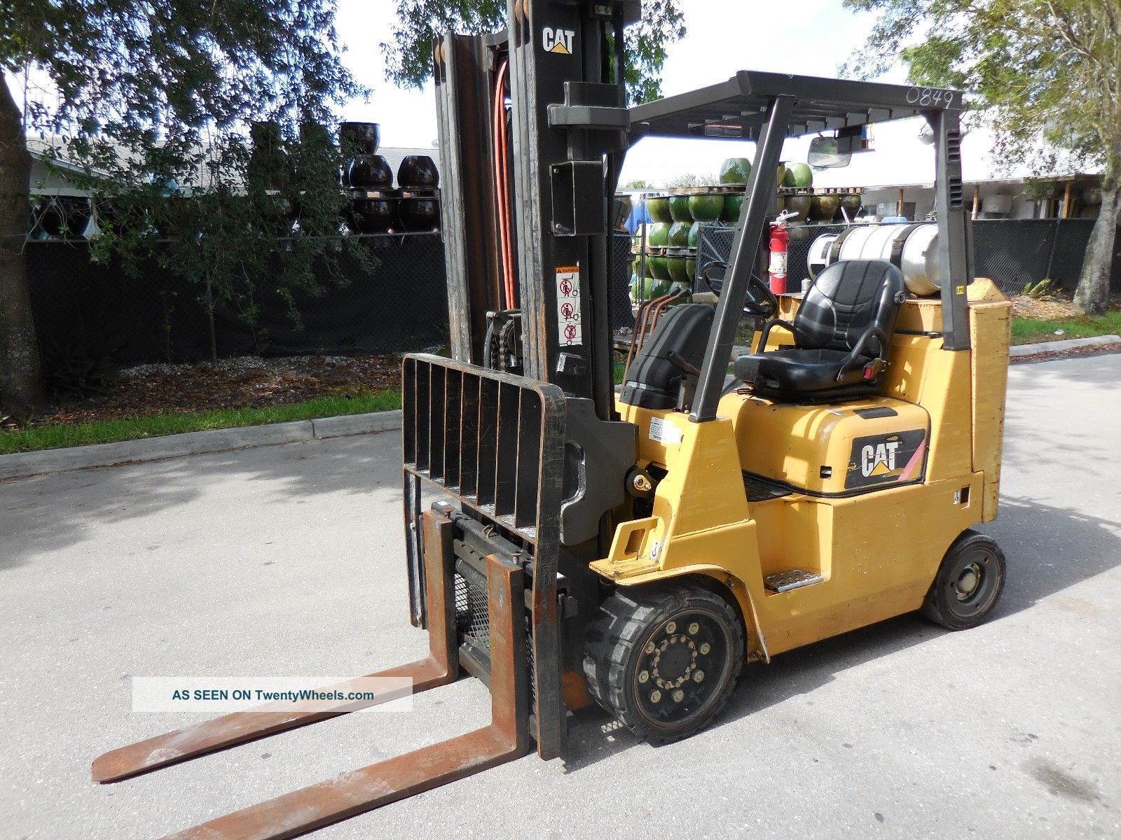 Caterpilliar Forklift Gc40kstr 8000 Pound Capacity Year (2010) Forklifts photo