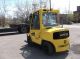 Hyster 8000 Lb Diesel Forklift Pneumatic Tires,  Side Shift,  Triple Mast Forklifts photo 6