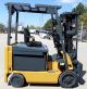 Caterpillar Model Ex5000 (2010) 5000lb Capacity Great 4 Wheel Electric Forklift Forklifts photo 3