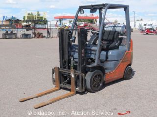 2007 Toyota 8fgcu20 3150 Lbs Warehouse / Industrial Forklift Lift Truck Bidadoo photo