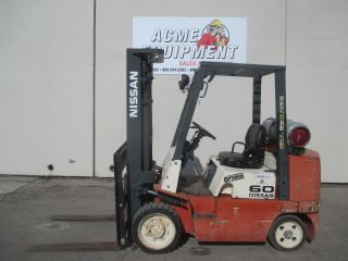Nissan Forklift Cugj02f30pv,  Propane W/side Shift Cugj02f30pvu - 29r3058 photo