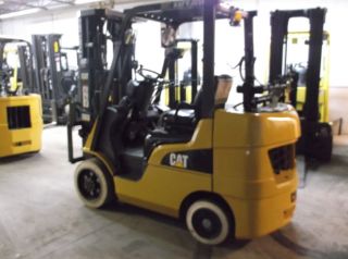 2012 Caterpillar Forklift 6000 Lb,  Non Maring Tires,  Triple Mast,  48 Inch Forks photo