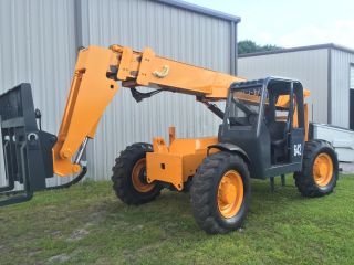 2006 Mustang 6 - 42 Telehandler 6k Lb 42 Ft John Deere Diesel Telescopic Forklift photo