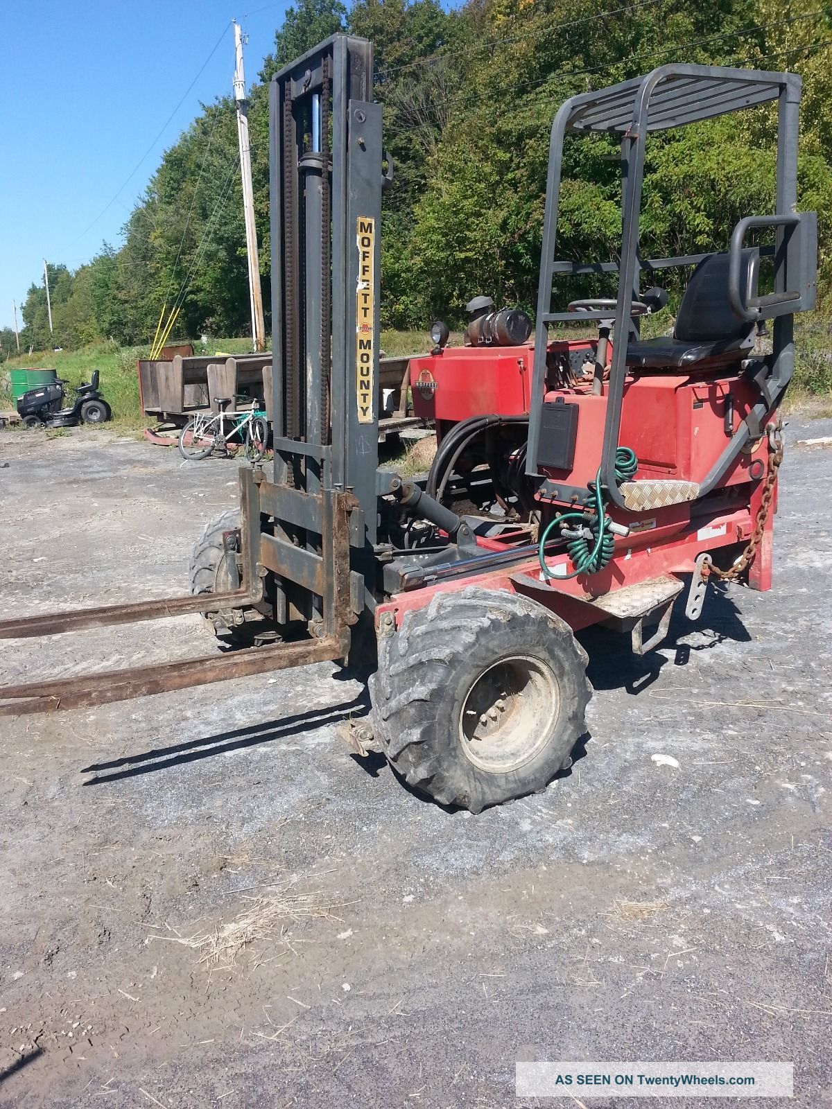 1999 Moffett M5000 Piggy Back Forklift Forklifts photo