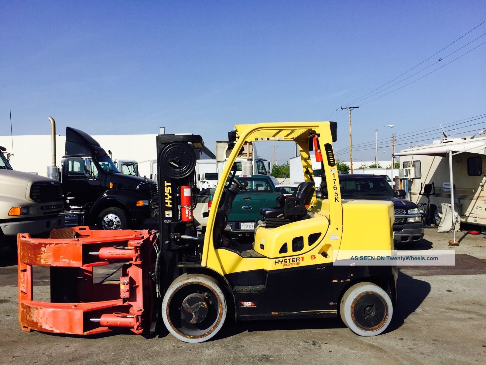 2012 Hyster 15,  000lbs Cap Diesel 3700 Hours Forklifts photo