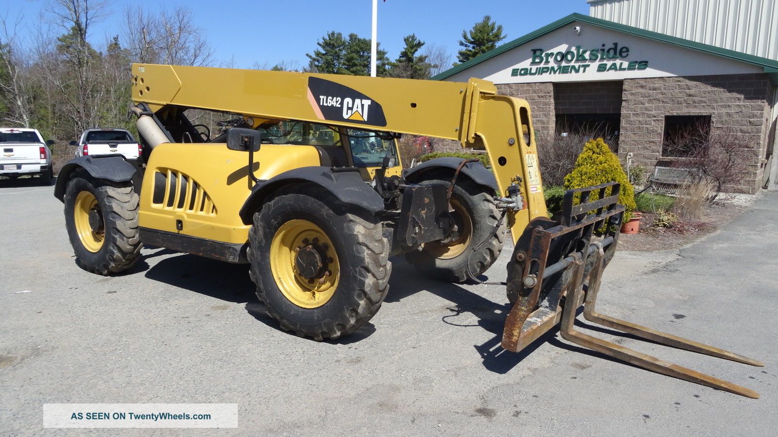2007 Cat Tl642 Shooting Boom Forklift