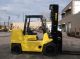 1999 Hyster Diesel Forklift 15,  500 Lbs 111/220 With Side Shift,  7 Foot Forks Forklifts photo 3