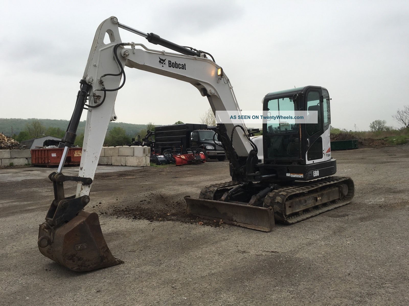 2010 Bobcat E80 Excavator Loaded 2400 Hours Excavators photo