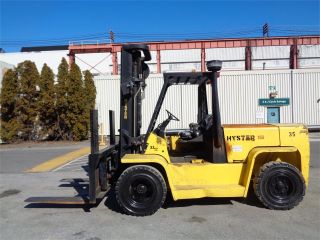 2004 Hyster H155xl2 15,  000lbs Forklift - Triple Mast - Side Shift - Propane photo