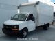 2015 Chevrolet Express 3500 Cargo Box Truck Dually 6.  0l Box Trucks & Cube Vans photo 20