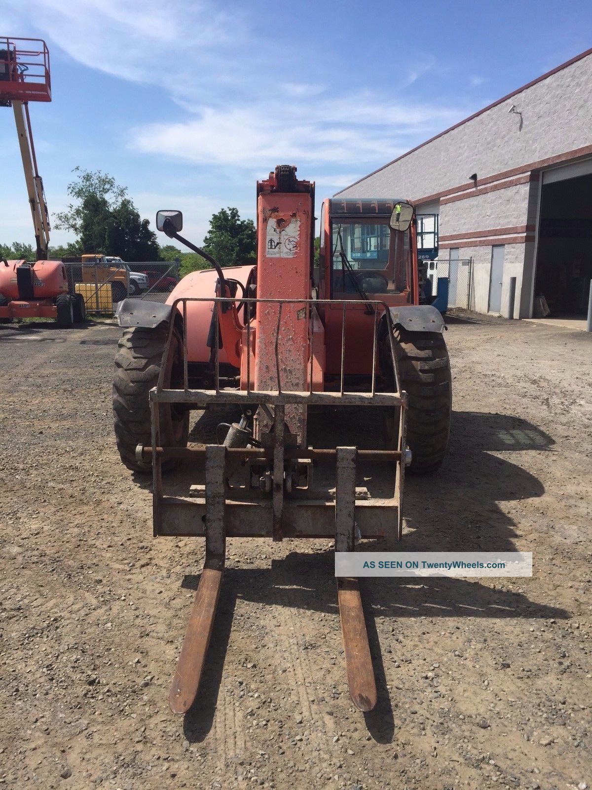 Lull 944e 42 Traversing Carriage 4x4 Diesel Telehandler Fork Lift