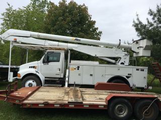 2001 Sterling 60 ' Altec Boom With Two Man Bucket photo