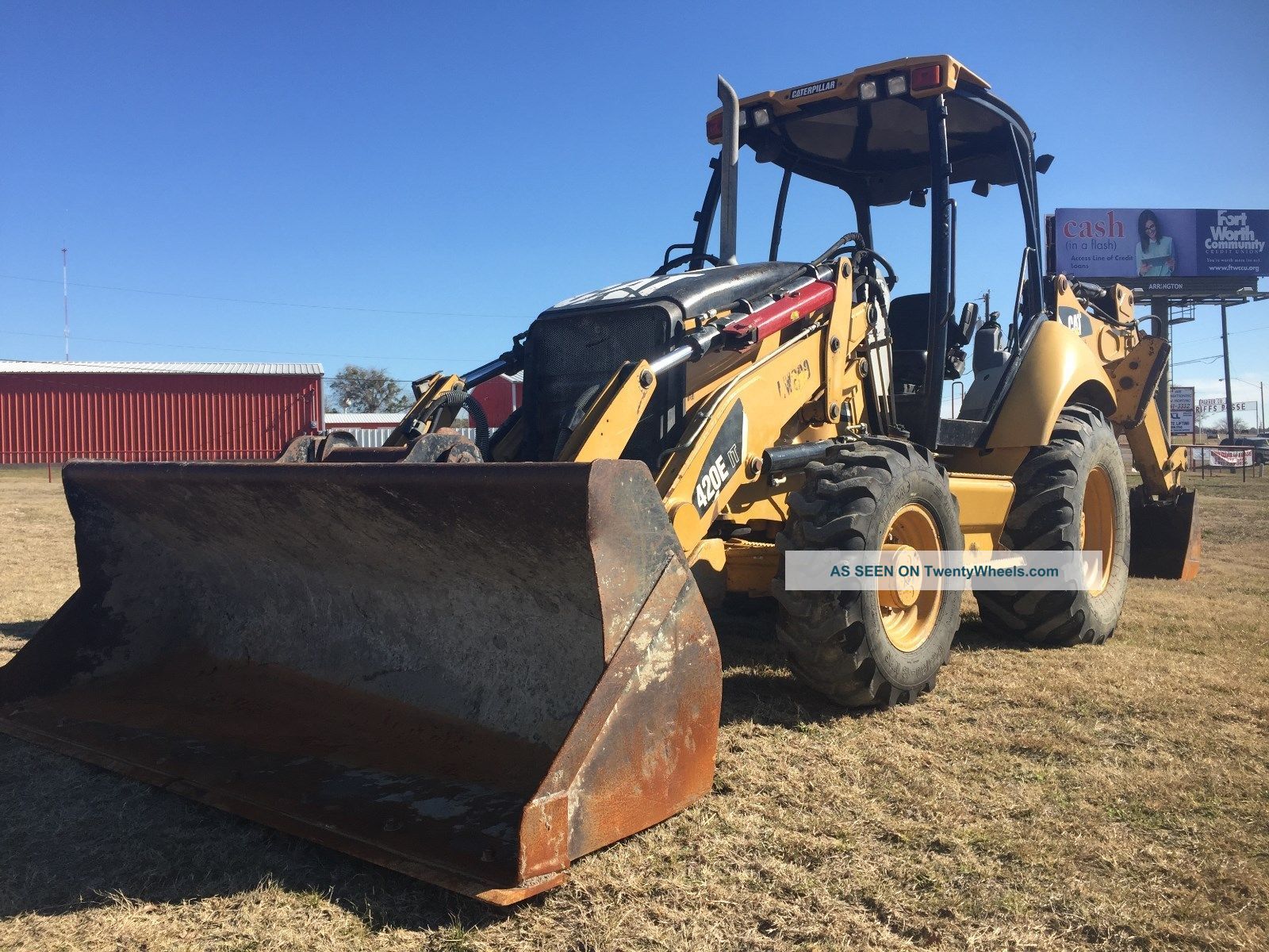 08 ' Caterpillar 420eit Loader Backhoe Backhoe Loaders photo