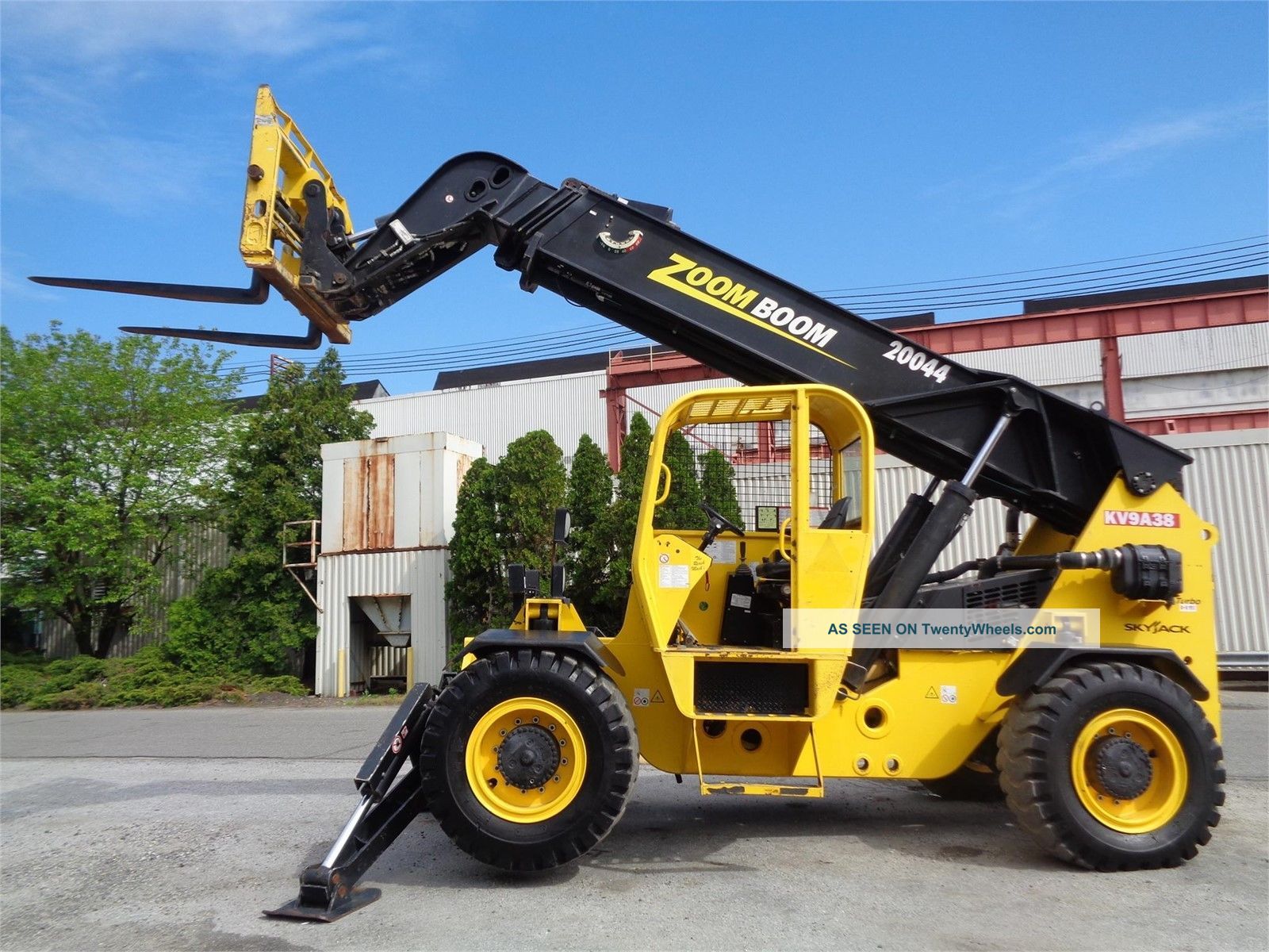 2012 Skyjack Zb20044 Zoom Boom 20,  000lbs Telescopic Boom Telehandler Forklift Forklifts photo