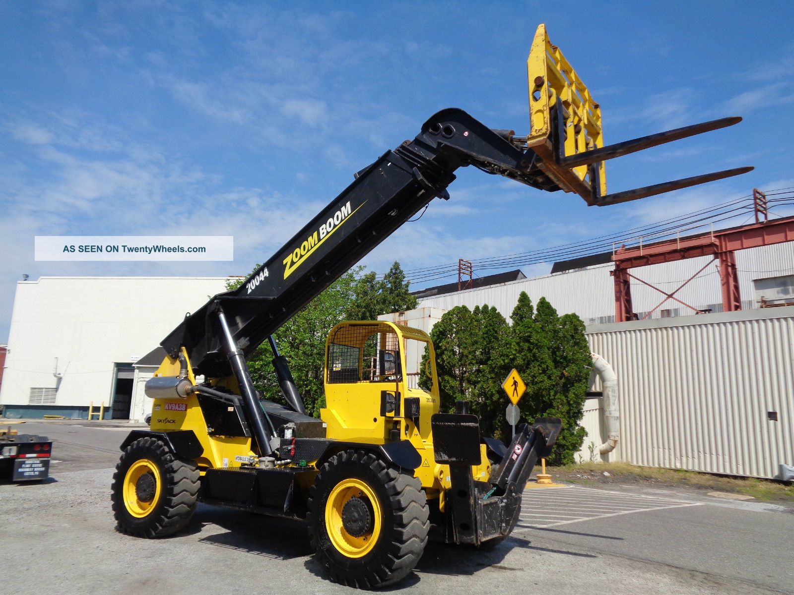 2012 Skyjack Zb20044 Zoom Boom 20, 000lbs Telescopic Boom Telehandler