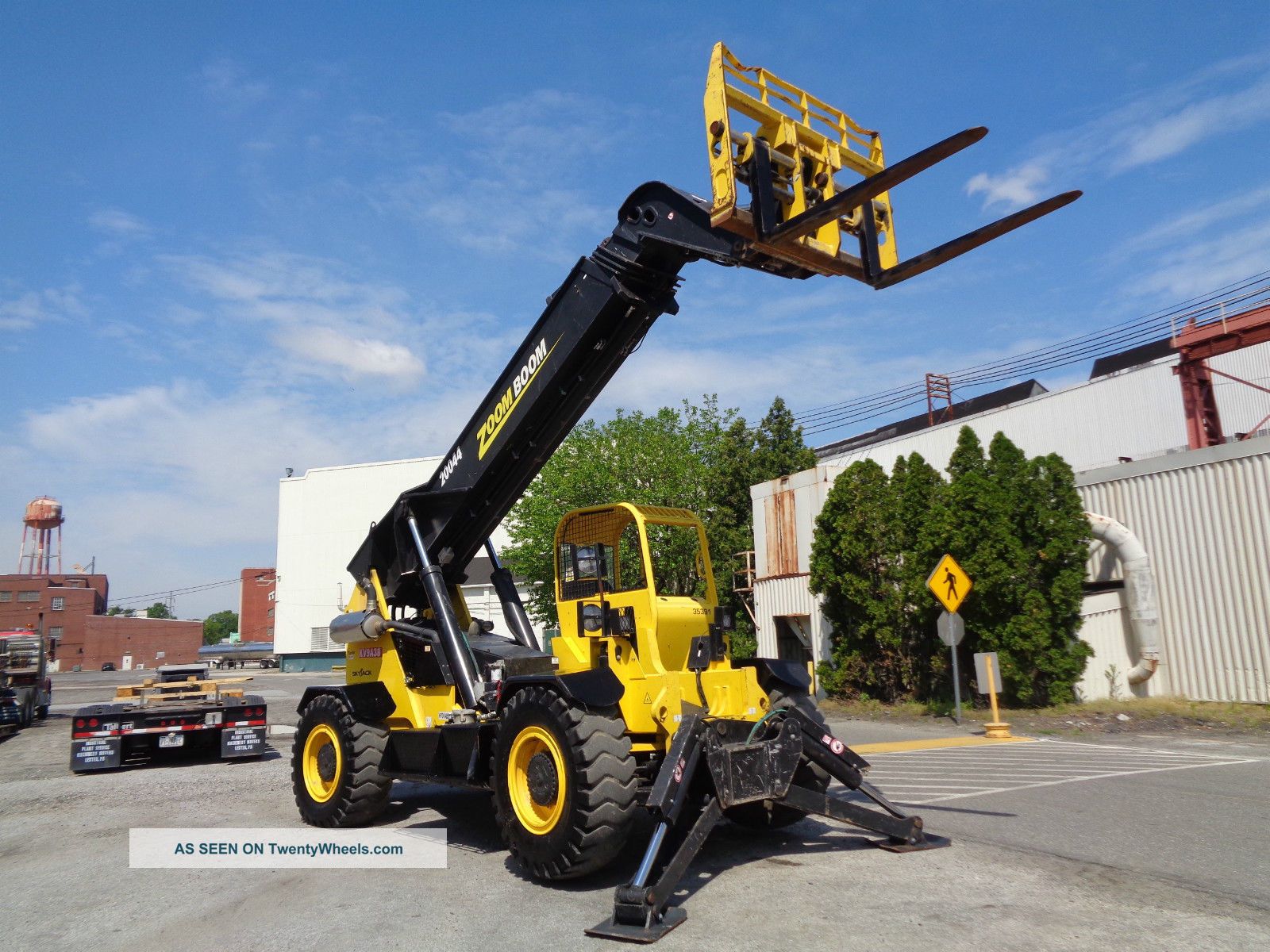 2012 Skyjack Zb20044 Zoom Boom 20, 000lbs Telescopic Boom Telehandler