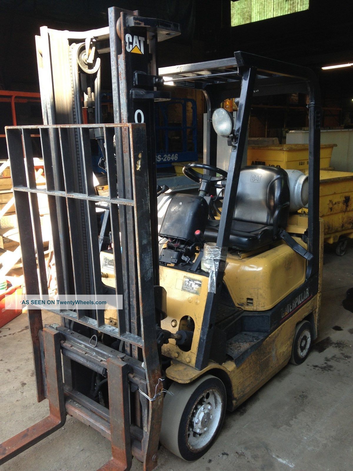 Caterpillar Forklift 3000 Lb.  Propane Lpg Indoor Model Gc15k Forklifts photo