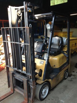 Caterpillar Forklift 3000 Lb.  Propane Lpg Indoor Model Gc15k photo