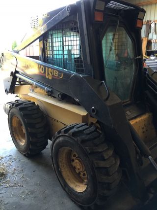 2001 Holland Ls180 Skid Steer Enclosed Cab & Heat 1387 Hours photo