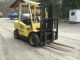 2002 Hyster H70xm 7,  000 Lb Capacity Propane Forklift Forklifts photo 3
