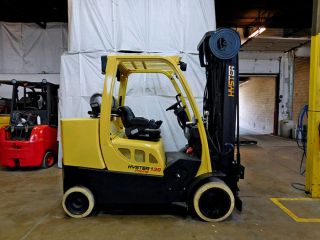2008 Hyster S120ftprs 12000lb Smooth Cushion Forklift Lpg Lift Truck Hi Lo photo