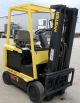 Hyster Model E40zs (2010) 4000lbs Capacity Great 4 Wheel Electric Forklift Forklifts photo 1