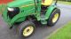 2005 John Deere 3520 4x4 Compact Tractor W/ Loader 37hp Diesel Hydrostatic Tractors photo 6