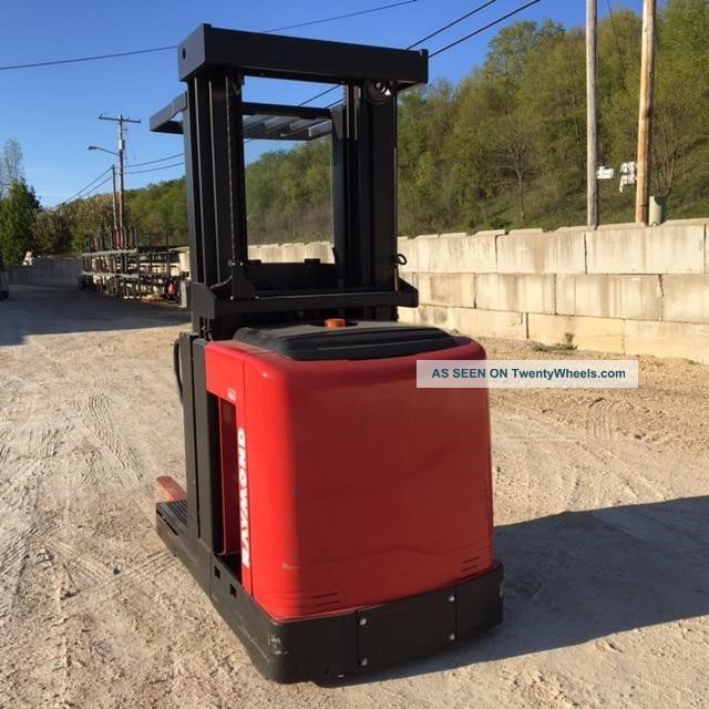 2010 Raymond 520opc30tt Stand Up Forklift Lift Truck