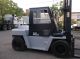 2006 Nissan Diesel 15,  500 Solid Pneumatic Forklift Dual Drives 4 Ways Forklifts photo 3