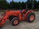 Kubota L3830 Farm Tractor.  4x4.  Front End Loader.  Hst Trans Tractors photo 9