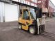Yale Forklift 9000 Diesel Year 2006 Triple 187 Sideshift Heated Cab Pneu Tires Forklifts photo 3