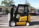 2002 Yale Forklift 5000 Lb Triple Mast,  Side Shift Cushion Tire 1/2 Cab Forklifts photo 8