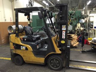 2009 Fork Lift Truck Cat 2c5000 Caterpillar 2c 5000 Shape Side Shift Runs photo