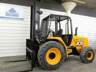 2007 Jcb 940,  8,  000 Forklift,  Rough Terrain,  4x4,  Three Stage,  Sideshift,  Lift photo