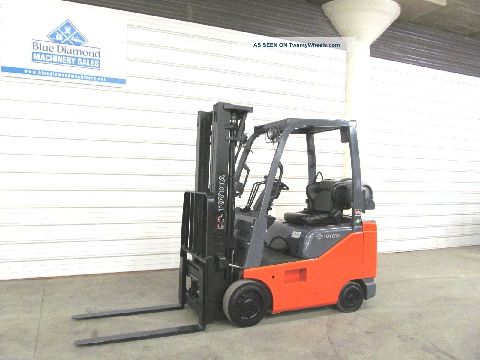 2012 Toyota 8fgcu18,  3,  500 Cushion Tire Forklift,  189 