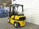 2010 ' Yale Glp050,  5,  000 Pneumatic Tire Forklift,  3 Stage,  S/s,  2471 Hrs,  H50ft Forklifts photo 2