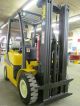 2010 ' Yale Glp050,  5,  000 Pneumatic Tire Forklift,  3 Stage,  S/s,  2471 Hrs,  H50ft Forklifts photo 4