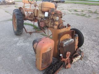 1948 Vintage Allis Chalmers B Farm Tractor For Repair Restoration Or Parts photo