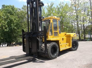 2002 Caterpillar Diesel Pnuematic 33000 Lb Forklift Cat Model Dp150 With A/c photo