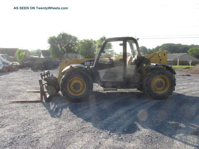 2009 Caterpillar Th407 4x4 Telescopic Forklift Forklifts photo