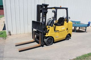 2001 Caterpillar Gc40k Forklift 8000 Lb.  Cap.  Side Shift,  Lp,  Cushion Tire photo