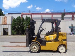 2011 Yale Glc155vx 15,  500 Lbs Forklift - Propane - - Fork Positioners photo