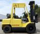 Hyster Model H60xm (1995) 6000lbs Capacity Great Lpg Pneumatic Tires Forklift Forklifts photo 2