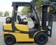 Yale Model Glp050vx (2013) 5000lbs Capacity Great Lpg Pneumatic Tires Forklift Forklifts photo 2