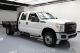 2014 Ford F - 350 Crew Dually 4x4 Flat Bed Side Steps Commercial Pickups photo 2