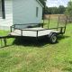 Utility Trailer 7 ' X11 ' Steel Bed Trailers photo 2