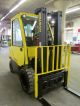 2005 ' Hyster H50ft,  5,  000 Diesel,  Pneumatic Tire Forklift,  3 Stage,  S/s,  Glp050 Forklifts photo 4