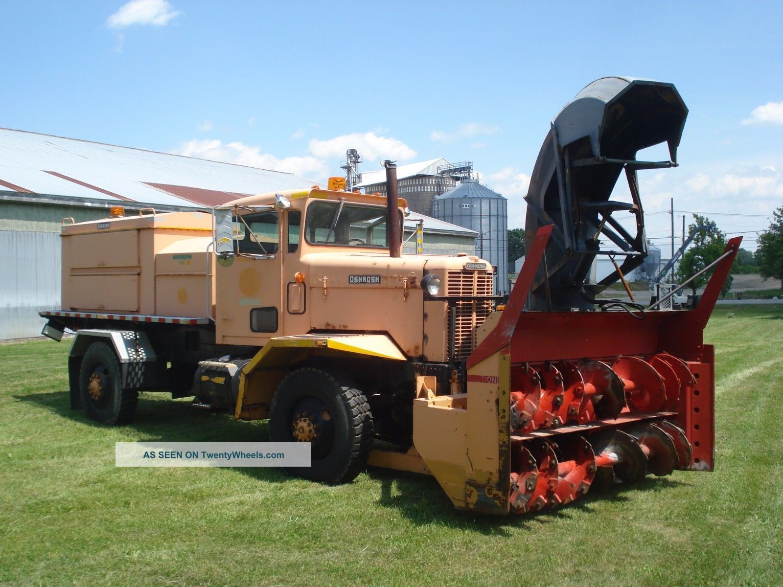 1988 Oskkosh W700 - 15r Snowblower Cat Diesels 4wd Other Heavy Equipment photo